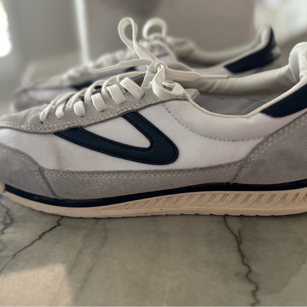 Tretorn White and blue Sneakers